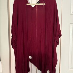Anna Grace Deep Red Women's Tunic